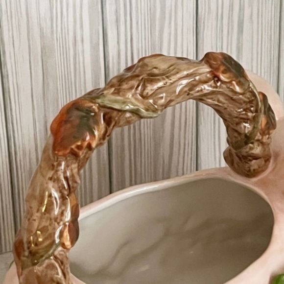 Vintage Pig Planter Basket With Vegetable Decoration‎ Signature Home Collection - Picture 7 of 13